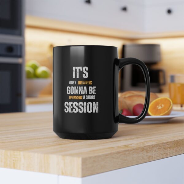 "Short Session" Black Mug (11oz, 15oz)